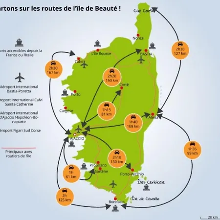 Climatisé Dans Résidence Avec Piscine à Pied Serra-di-Ferro (Corsica)